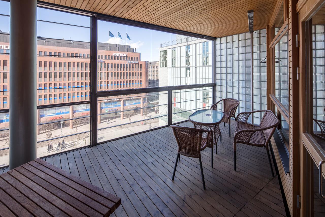City Center Park View Studio With Sauna And Balcony Appartement Helsinki Buitenkant foto